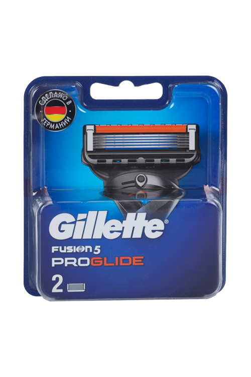 Сменные кассеты GILLETTE Fusion Proglide д/бритья, 2 шт