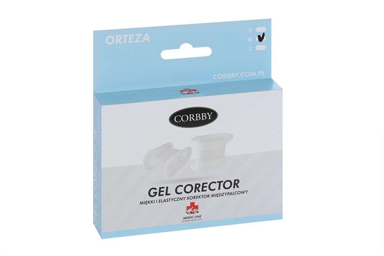 

Межпальцевый корректор Corbby Gel Corrector M