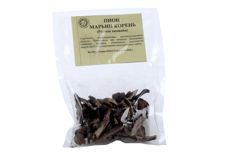 

Пион (марьин корень), 50 г, (4606675006420)