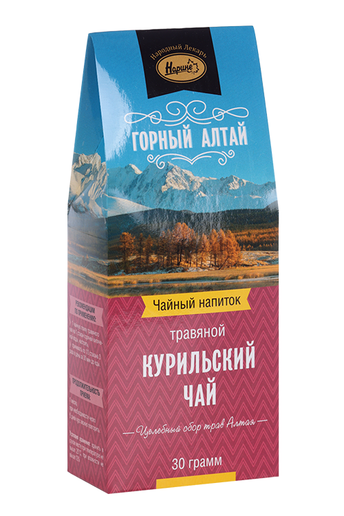

Напиток чайный Нарине Народный лекарь Горный алтай Курильский, 30 г