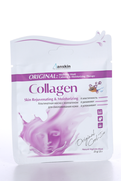 

Маска Anskin Collagen Modeling Refill альгинатная укрепляющ, 25 г, саше арт АН101