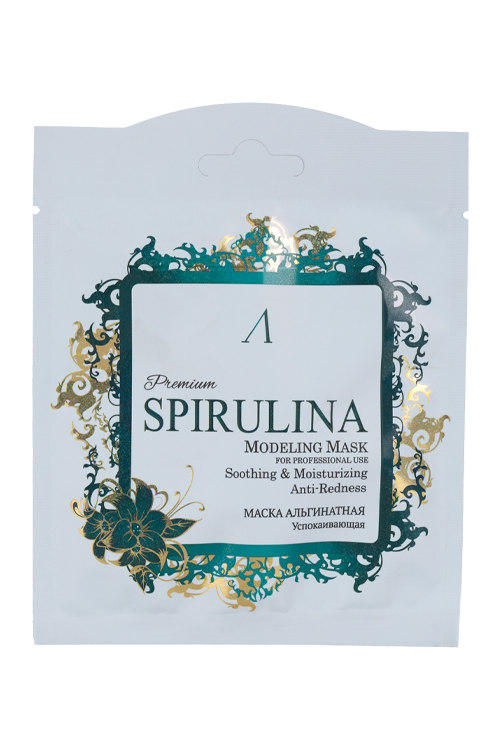 

Маска Anskin Spirulina Modeling Mask Refill альгинатная увлаж успок, 25 г, саше арт АН66