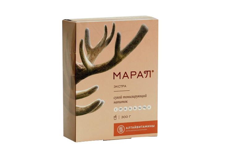 

Напиток Марал Экстра сухой/тонизирующий, 300 г