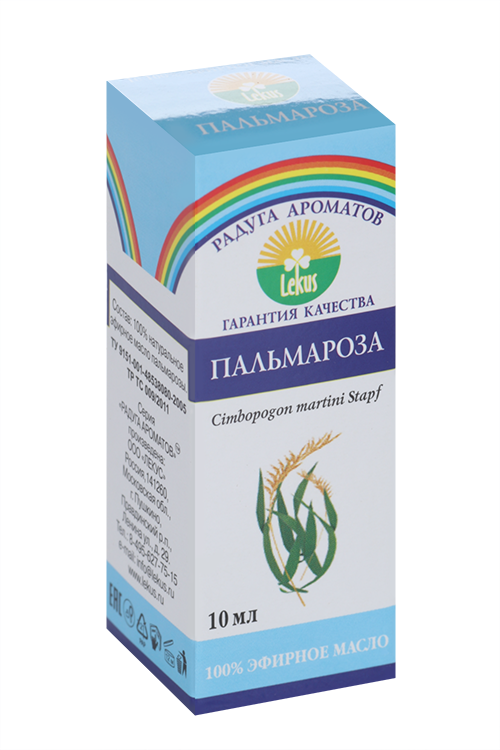 

Масло Пальмароза эфирное, 10 мл