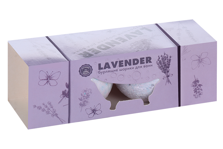 

Набор Соль д/ванн Бурлящие шары LAVENDER, 270 г