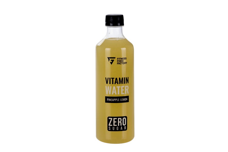 Напиток Fitness Food Factory Vitamin water слабогазированный Ананас-лимон, 0,5 л