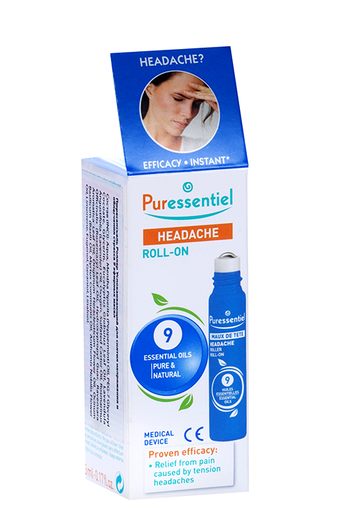 

Роллер Puressentiel массажный шариковый успокаивающий д/снятия напряжения 9 эфирн масел, 5 мл