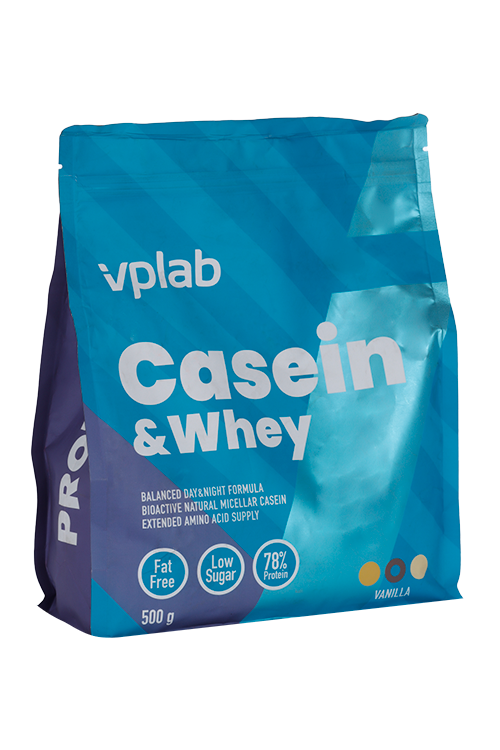 

Casein and Whey VPLAB ваниль, 500 г