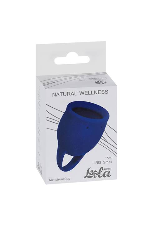 

Менструальная чаша Natural Wellness IrisSmail цвет синий 4000-07lola силикон, 15 мл