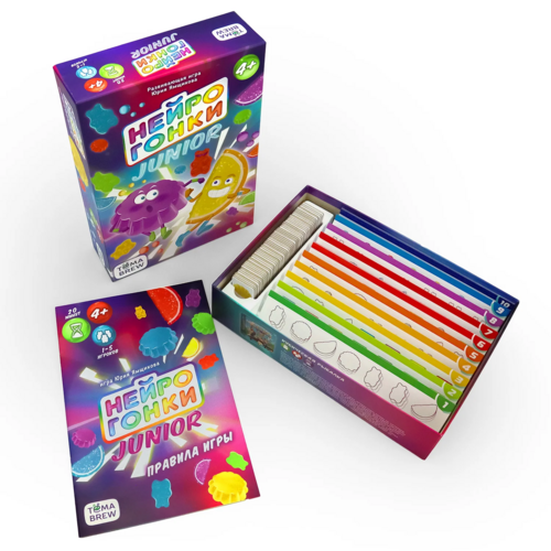 

Игра настольная Нейрогонки JUNIOR 4+