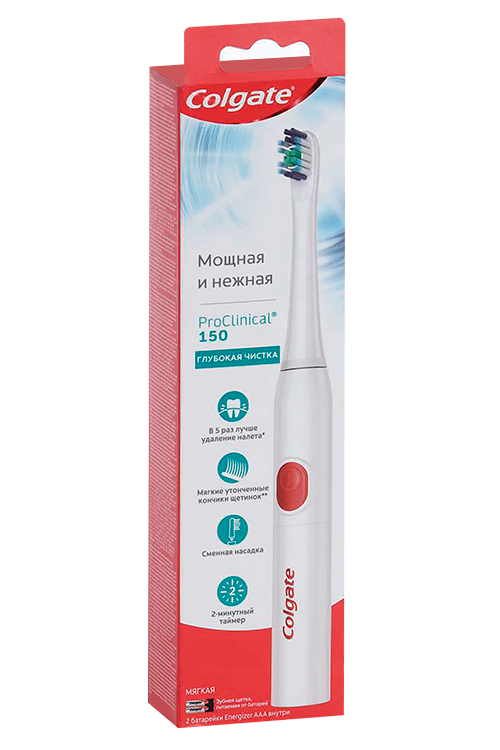 

З/щетка COLGATE ProClinical 150 электрическая
