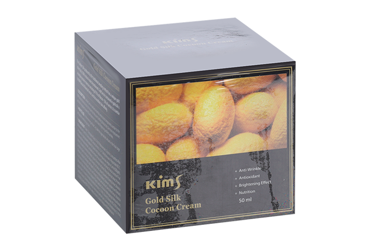 

Крем Kims Gold Silk Cocoon Serum антивозрастная с протеинами кокона шелкопряда д/лица, 50 мл