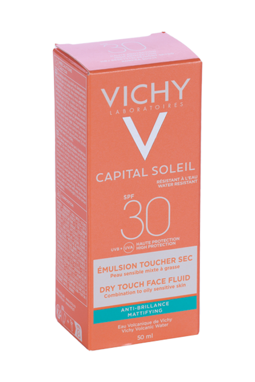 Эмульсия VICHY Capital Ideal Soleil матирующая SPF30 д/лица, 50 мл