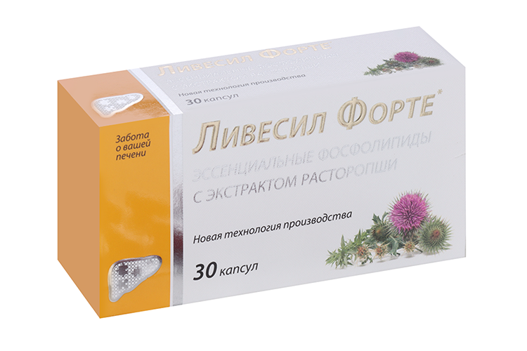 

Ливесил форте, 30 шт, капсулы