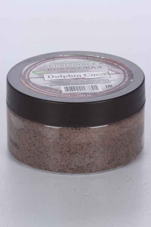 

Скраб-маска Dolphin Coco кокосовая с какао, 160 г