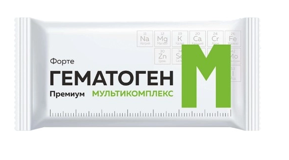 

Гематоген Форте Премиум мультикомплекс, 35 г
