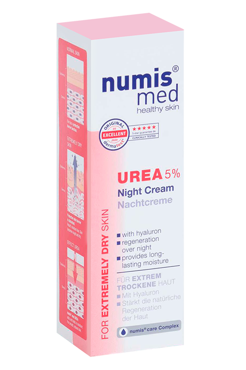 

Крем Numis Med д/лица ночной с 5% мочевиной и гиалурон к-той, 50 мл