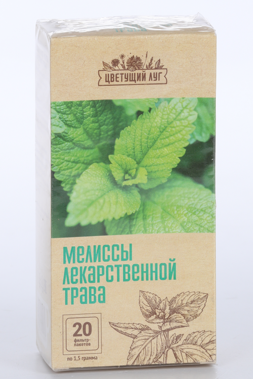 

Мелиссы лекарственной трава П, 1,5 г, 20 шт, фильтр-пакет