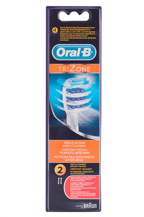 

Насадка Oral-b Trizone EB30 сменная д/электрической з/щетки, 2 шт