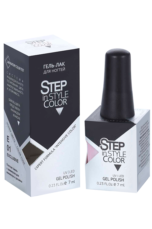 

Гель-лак Step in style Exclusive тон № 1 7 мл
