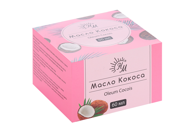 Масло Кокосовое твердое, 60 мл