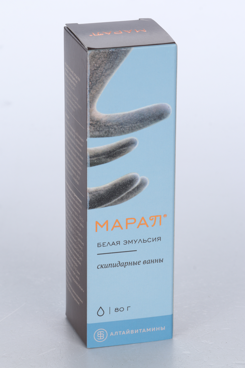 

Эмульсия Марал белая, 80 г