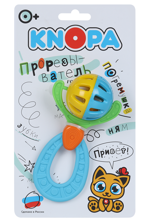 

Погремушка-прорезыватель Кнопа Юпитер