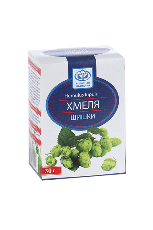 

Хмеля шишки, 30 г