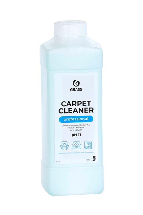 Чистящее средство GRASS Carpet cleaner для ковровых покрытий, мягкой мебели и текстиля 1 л