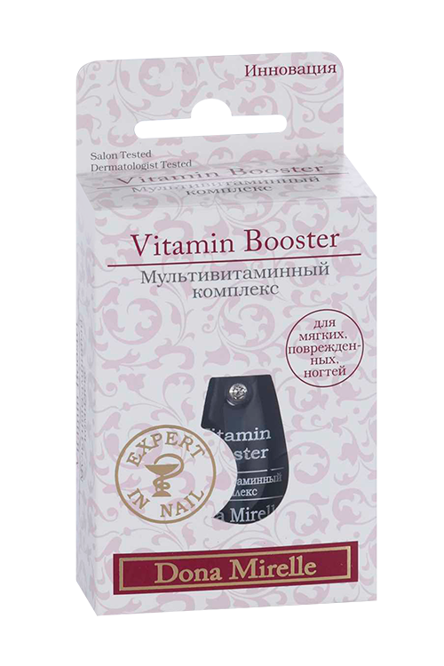 Лак д/ногтей Dona Mirelle Vitamin Booster мультивитаминный комплекс, 17 мл