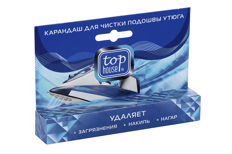 

Карандаш Top House д/чистки подошвы утюга 32 г