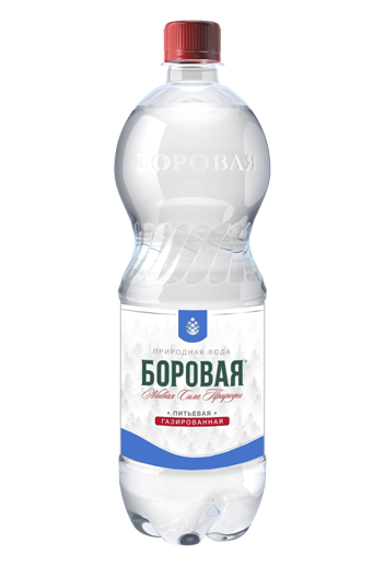 

Вода мин Боровая питьевая природная газ, 1 л, пэт бут