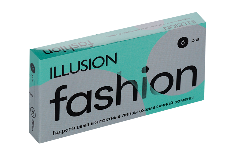 

Линзы ILLUSION fashion контактные мягкие (диоптрия -4,0), 6 шт