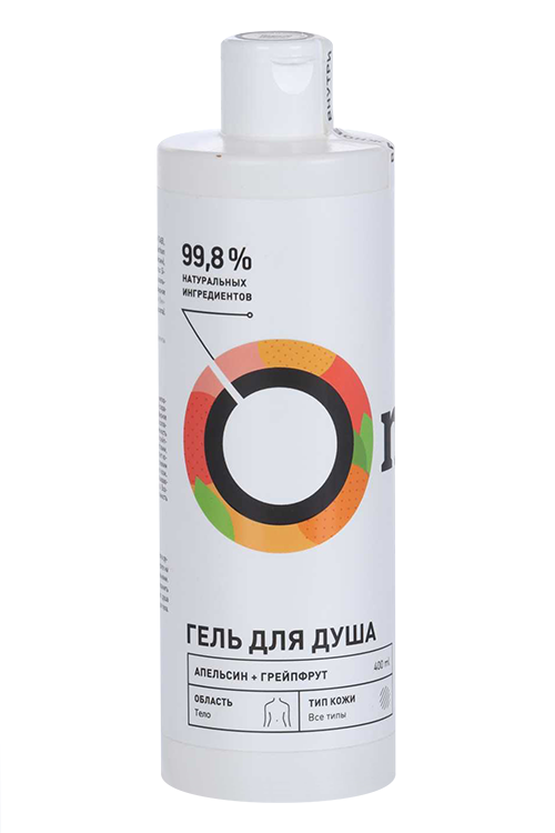 

Гель д/душа Onme Апельсин и грейпфрут, 400 мл