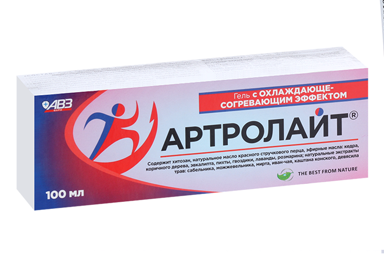 

Гель Артролайт с охлаждающе-согревающим эффектом, 100 мл