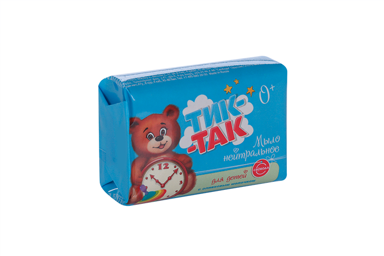 

Мыло Свобода Тик-Так нейтральное с оливковым молочком детское, 90 г
