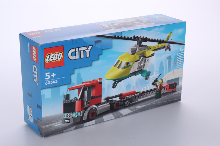 

Конструктор LEGO CITY грузовик д/спасательного вертолёта
