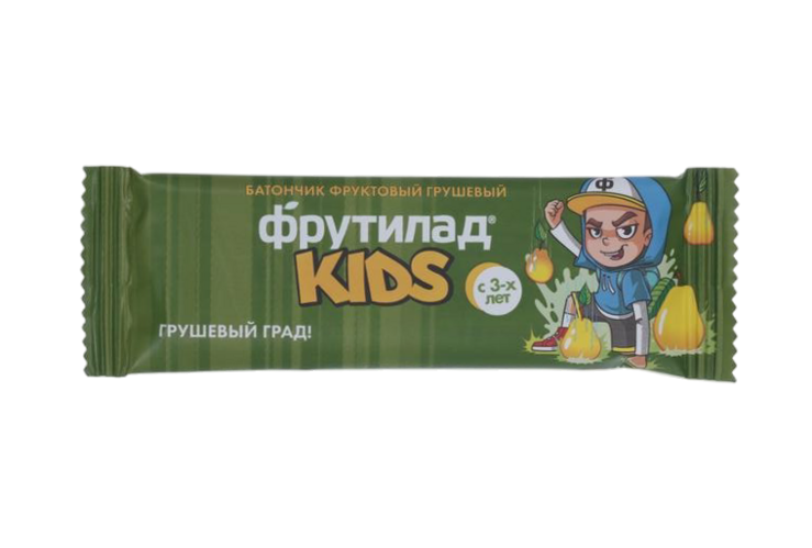 

Батончик Фрутилад Кидс грушевый град д/детского питания с 3 лет, 25 г
