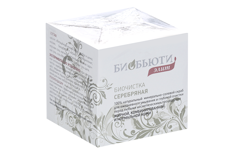 

Биочистка Биобьюти-Элит серебрян д/жирн комбинир и норм кожи, 200 г