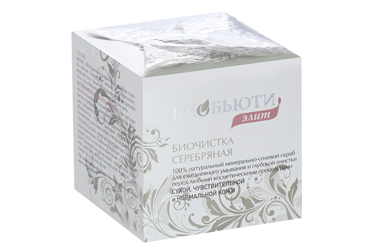 

Биочистка Биобьюти-Элит серебрян д/сухой/чувствительной/норм кожи, 200 г
