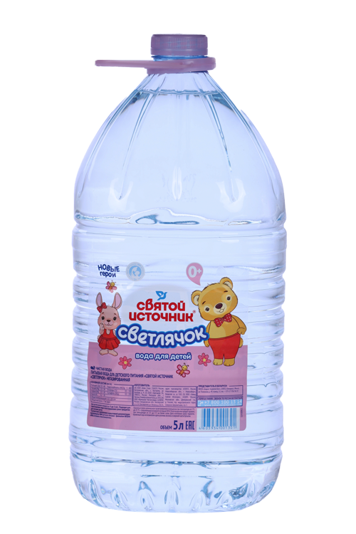 

Вода Светлячок Святой Источник детская питьевая, 5 л