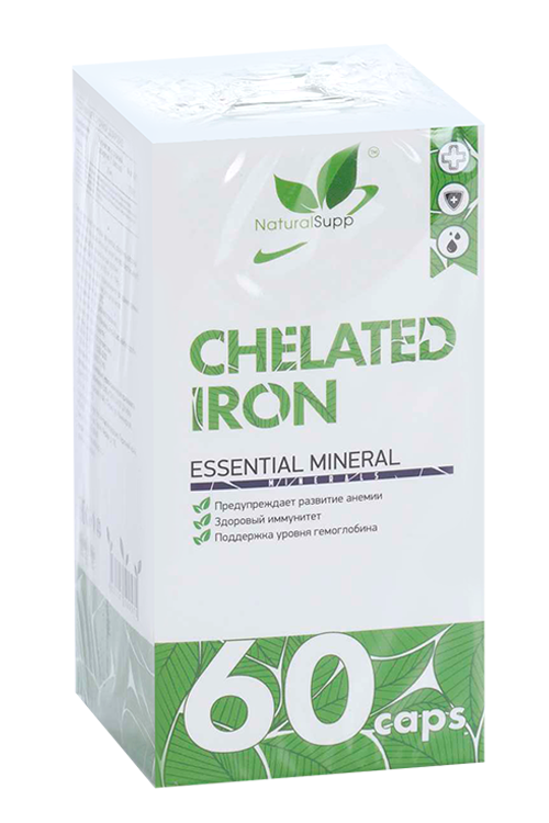 

Хелат железа NaturalSupp, 60 шт