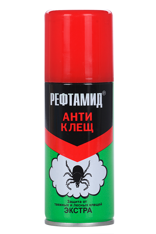 

Аэрозоль Рефтамид Антиклещ Экстра, 100 мл