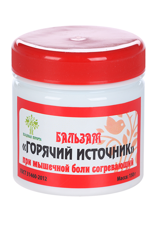 

Бальзам Кладовая Курорта Горячий источник п/мышечной боли согревающий, 150 г