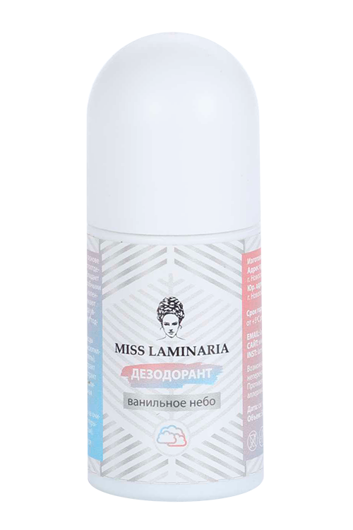 

Дезодорант Miss Laminaria ванильное небо, 50 мл