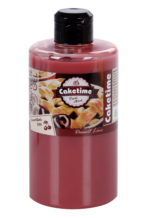 

Гель д/душа Caketime Вишневый пай, 460 г