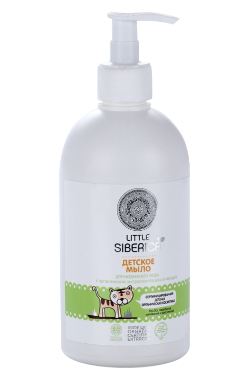 Мыло Натура Сиберика Литтл д/ежеднев ухода жидк дет, 500 мл мыло ecozavr д ежедневного ухода дыня дет 500 мл