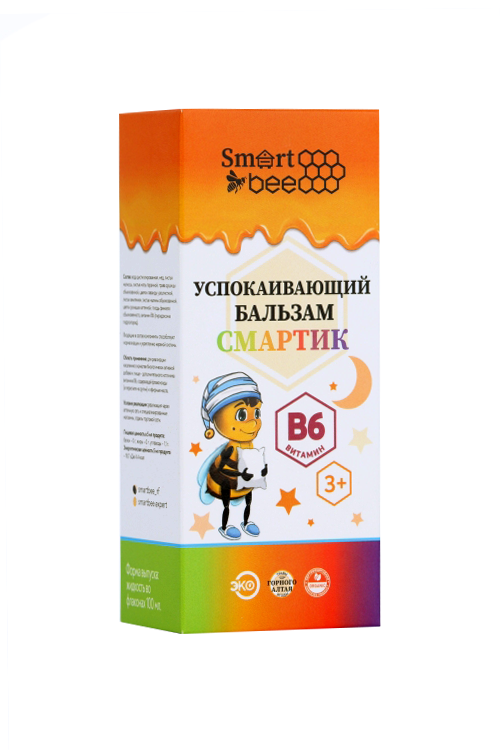 

Бальзам Смартик Смарт Би Успокаивающий, 100 мл