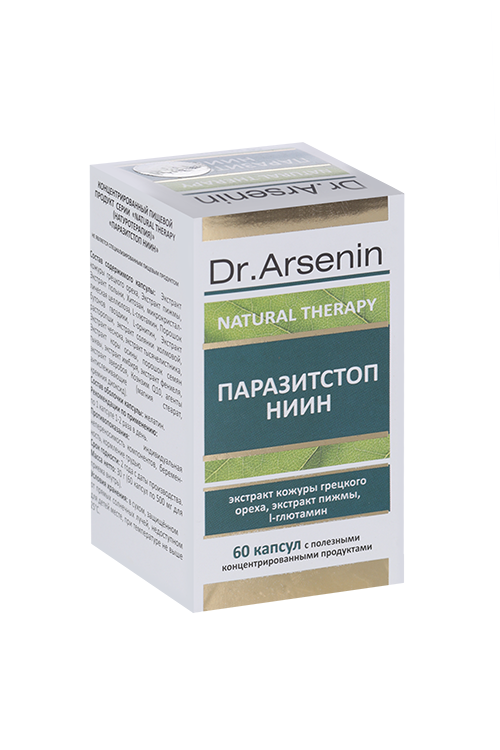 

Паразит-стоп Dr Arsenin концентрированный пищевой продукт, 60 шт, капсулы