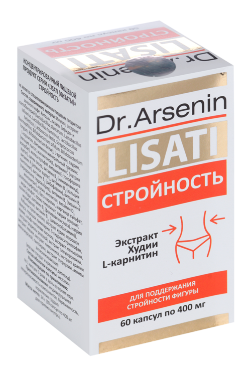 

Стройность Lisati Dr Arsenin, 60 шт, капсулы